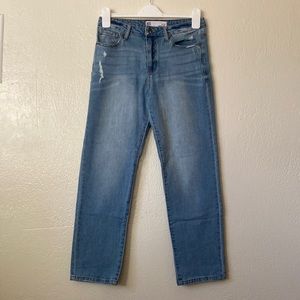 straight jeans